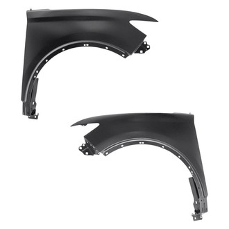 Replacement - Front Driver and Passenger Side Fender Set (CAPA Certified)