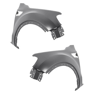 Replacement - Front Driver and Passenger Side Fender Set (CAPA Certified)