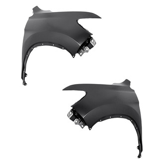 Replacement - Front Driver and Passenger Side Fender Set (CAPA Certified)