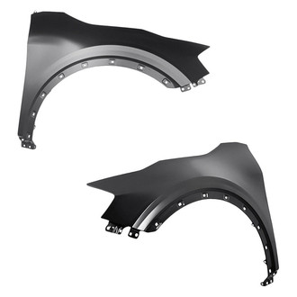 Replacement - Front Driver and Passenger Side Fender Set (Standard Line)