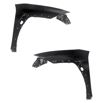 Replacement - Front Driver and Passenger Side Fender Set (CAPA Certified)