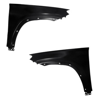 Replacement - Front Driver and Passenger Side Fender Set (CAPA Certified)