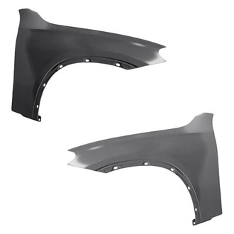 Replacement - Front Driver and Passenger Side Fender Set (CAPA Certified)