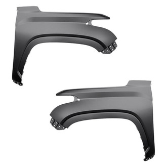 Replacement - Front Driver and Passenger Side Fender Set (CAPA Certified)