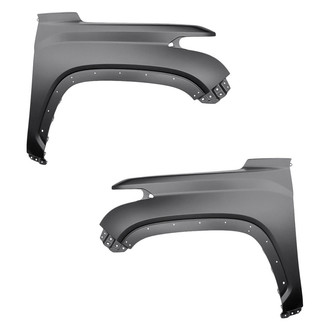 Replacement - Front Driver and Passenger Side Fender Set (CAPA Certified)