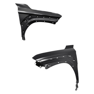 Replacement - Front Driver and Passenger Side Fender Set (Standard Line)