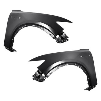 Replacement - Front Driver and Passenger Side Fender Set (Standard Line)