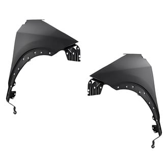 Replacement - Front Driver and Passenger Side Fender Set (CAPA Certified)