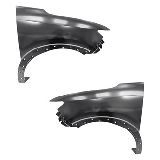 Replacement - Front Driver and Passenger Side Fender Set (Standard Line)