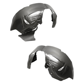 Replacement - Front Driver and Passenger Side Fender Liner Set (CAPA Certified)
