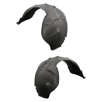 Replacement - Front Driver and Passenger Side Fender Liner Set (CAPA Certified)