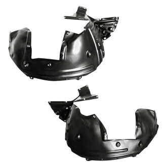 Replacement - Front Driver and Passenger Side Fender Liner Set (CAPA Certified)