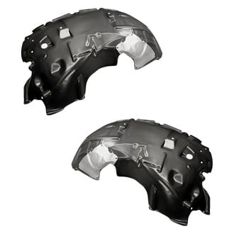 Replacement - Front Driver and Passenger Side Fender Liner Set (CAPA Certified)