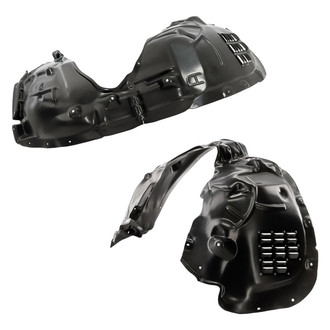Replacement - Front Driver and Passenger Side Fender Liner Set (CAPA Certified)