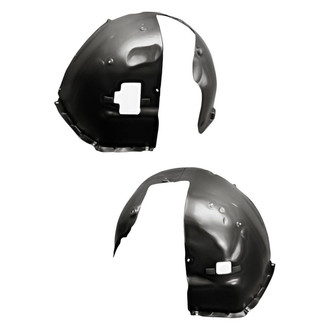 Replacement - Front Driver and Passenger Side Fender Liner Set (CAPA Certified)