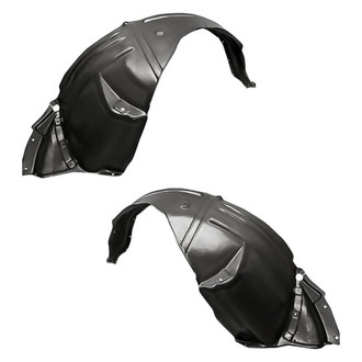 Replacement - Front Driver and Passenger Side Fender Liner Set (CAPA Certified)