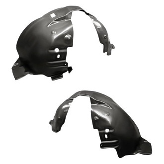 Replacement - Front Driver and Passenger Side Fender Liner Set (CAPA Certified)