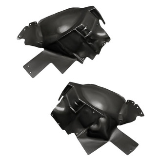 Replacement - Front Forward Driver and Passenger Side Fender Liner Set (CAPA Certified)