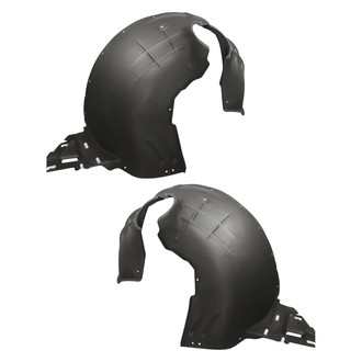 Replacement - Front Driver and Passenger Side Fender Liner Set (CAPA Certified)