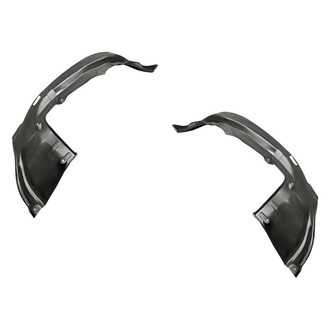 Replacement - Front Driver and Passenger Side Fender Liner Rear Section Set (CAPA Certified)