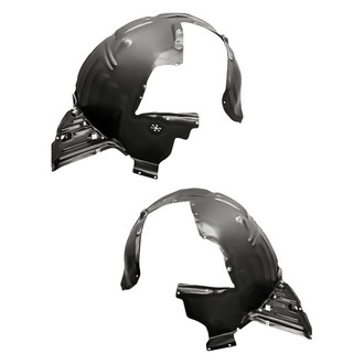 Replacement - Front Driver and Passenger Side Fender Liner Set (CAPA Certified)