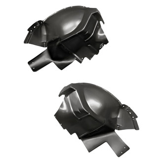 Replacement - Front Forward Driver and Passenger Side Fender Liner Set (CAPA Certified)