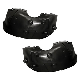 Replacement - Front Driver and Passenger Side Fender Liner Set (CAPA Certified)