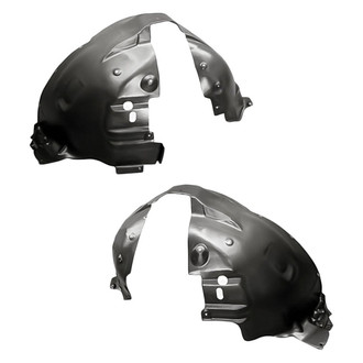 Replacement - Front Driver and Passenger Side Fender Liner Set (CAPA Certified)