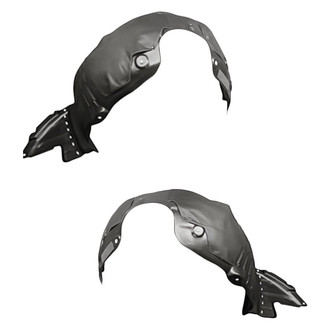 Replacement - Front Driver and Passenger Side Fender Liner Set (CAPA Certified)