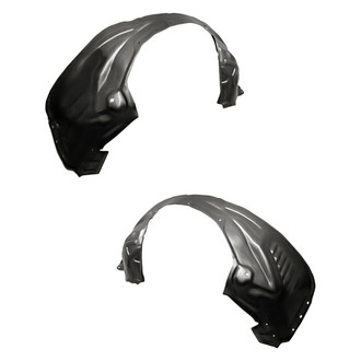 Replacement - Front Driver and Passenger Side Fender Liner Set (CAPA Certified)
