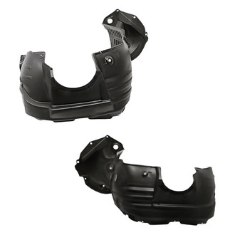 Replacement - Front Driver and Passenger Side Fender Liner Set (Standard Line)