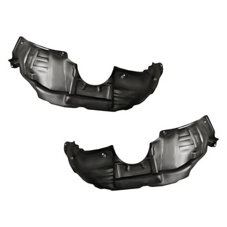 Replacement - Front Driver and Passenger Side Fender Liner Set (CAPA Certified)