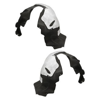 Replacement - Front Driver and Passenger Side Fender Liner Set (CAPA Certified)