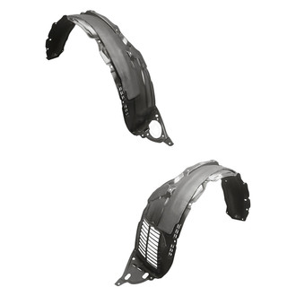 Replacement - Front Driver and Passenger Side Fender Liner Set (CAPA Certified)