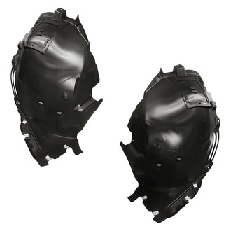 Replacement - Front Forward Driver and Passenger Side Fender Liner Set (CAPA Certified)