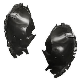 Replacement - Front Forward Driver and Passenger Side Fender Liner Set (Standard Line)