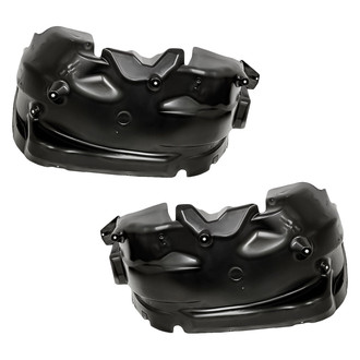 Replacement - Front Driver and Passenger Side Fender Liner Set (CAPA Certified)