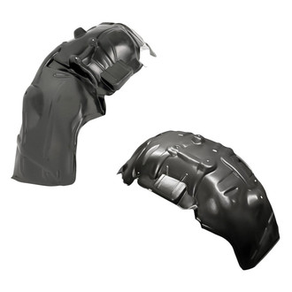 Replacement - Front Driver and Passenger Side Fender Liner Rear Section Set (Standard Line)