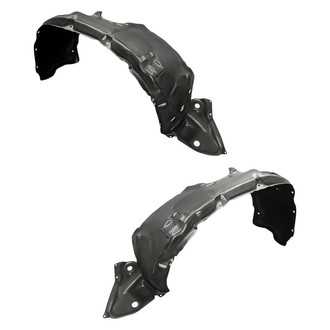 Replacement - Front Driver and Passenger Side Fender Liner Set (CAPA Certified)