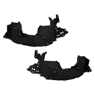 Replacement - Front Driver and Passenger Side Fender Liner Set (Standard Line)