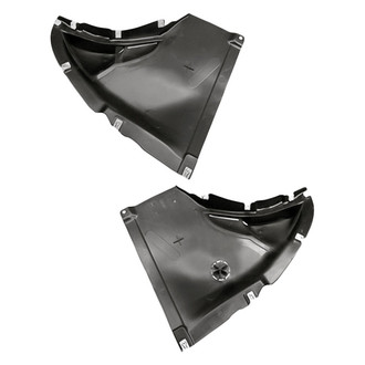 Replacement - Front Driver and Passenger Side Fender Splash Shield Set (CAPA Certified)