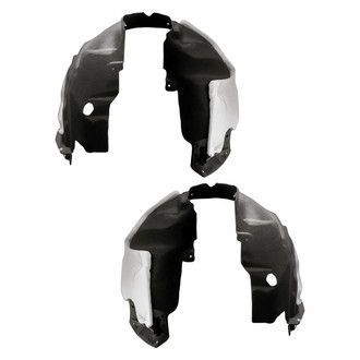 Replacement - Front Driver and Passenger Side Fender Liner Set (Standard Line)
