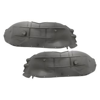 Replacement - Front Driver and Passenger Side Fender Liner Set (CAPA Certified)
