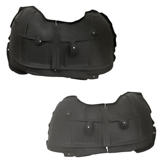 Replacement - Front Driver and Passenger Side Fender Liner Set (CAPA Certified)