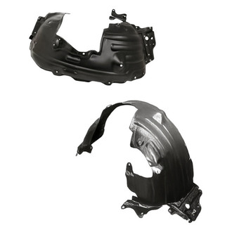 Replacement - Front Driver and Passenger Side Fender Liner Set (Standard Line)