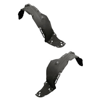 Replacement - Front Driver and Passenger Side Fender Liner Set (CAPA Certified)