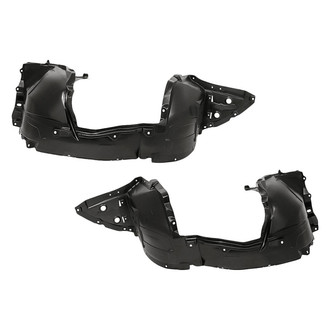 Replacement - Front Driver and Passenger Side Fender Liner Set (CAPA Certified)