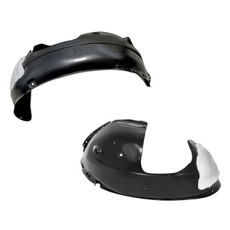 Replacement - Front Driver and Passenger Side Fender Liner Set (CAPA Certified)