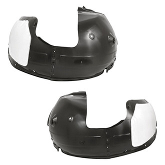 Replacement - Front Driver and Passenger Side Fender Liner Set (CAPA Certified)