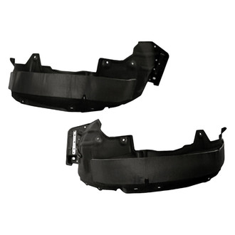 Replacement - Front Driver and Passenger Side Fender Liner Set (CAPA Certified)